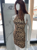 Vestito corto Maculato