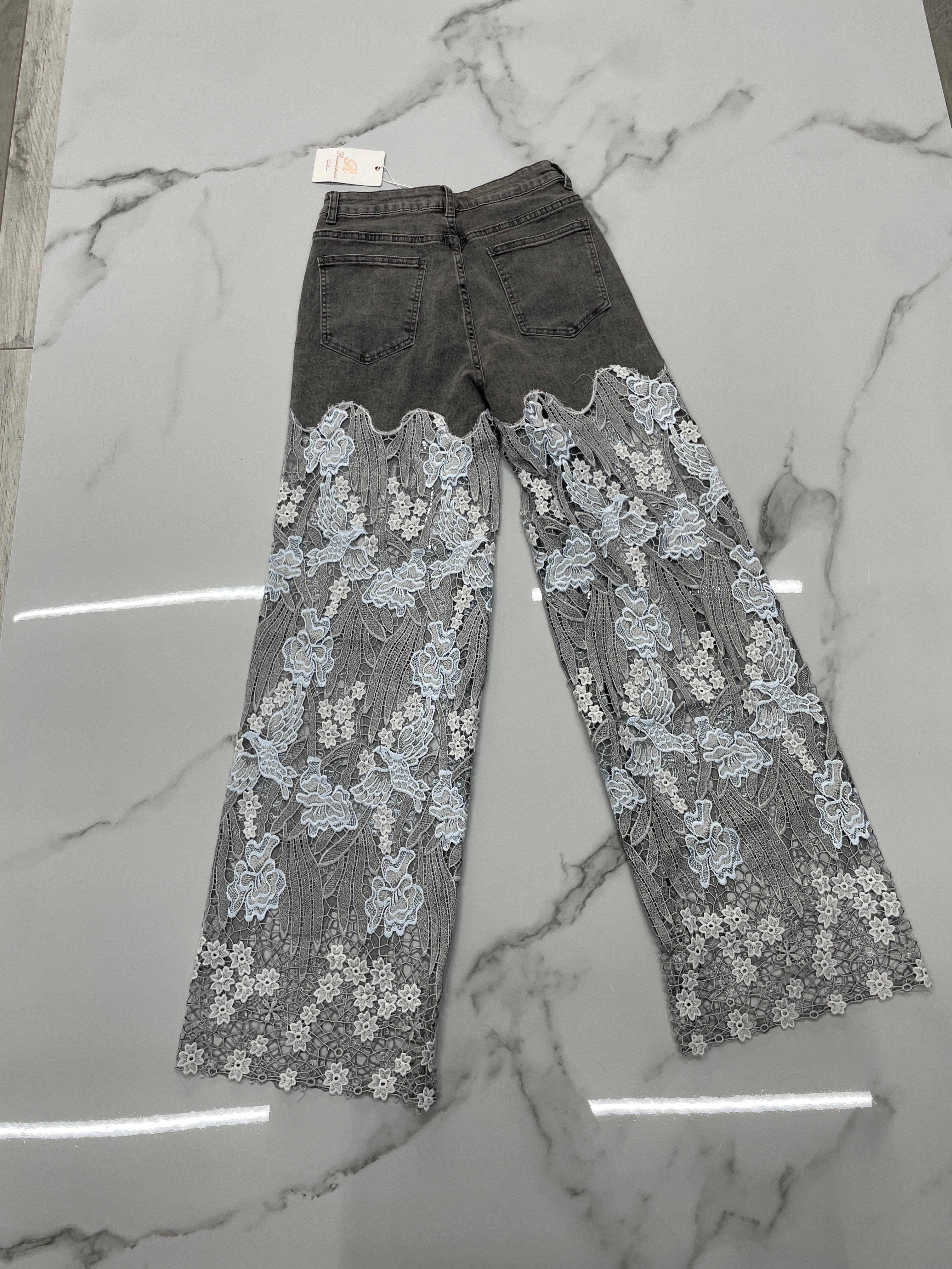 Jeans Fiore 🌷 Grigio