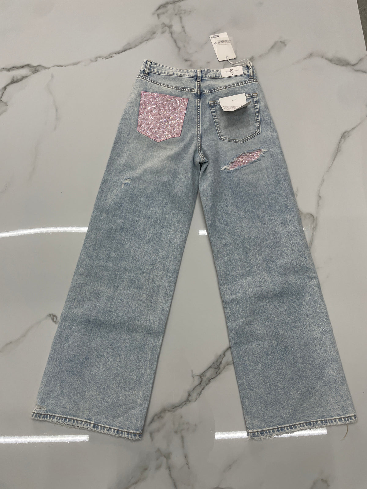 Jeans Tasca Rosa