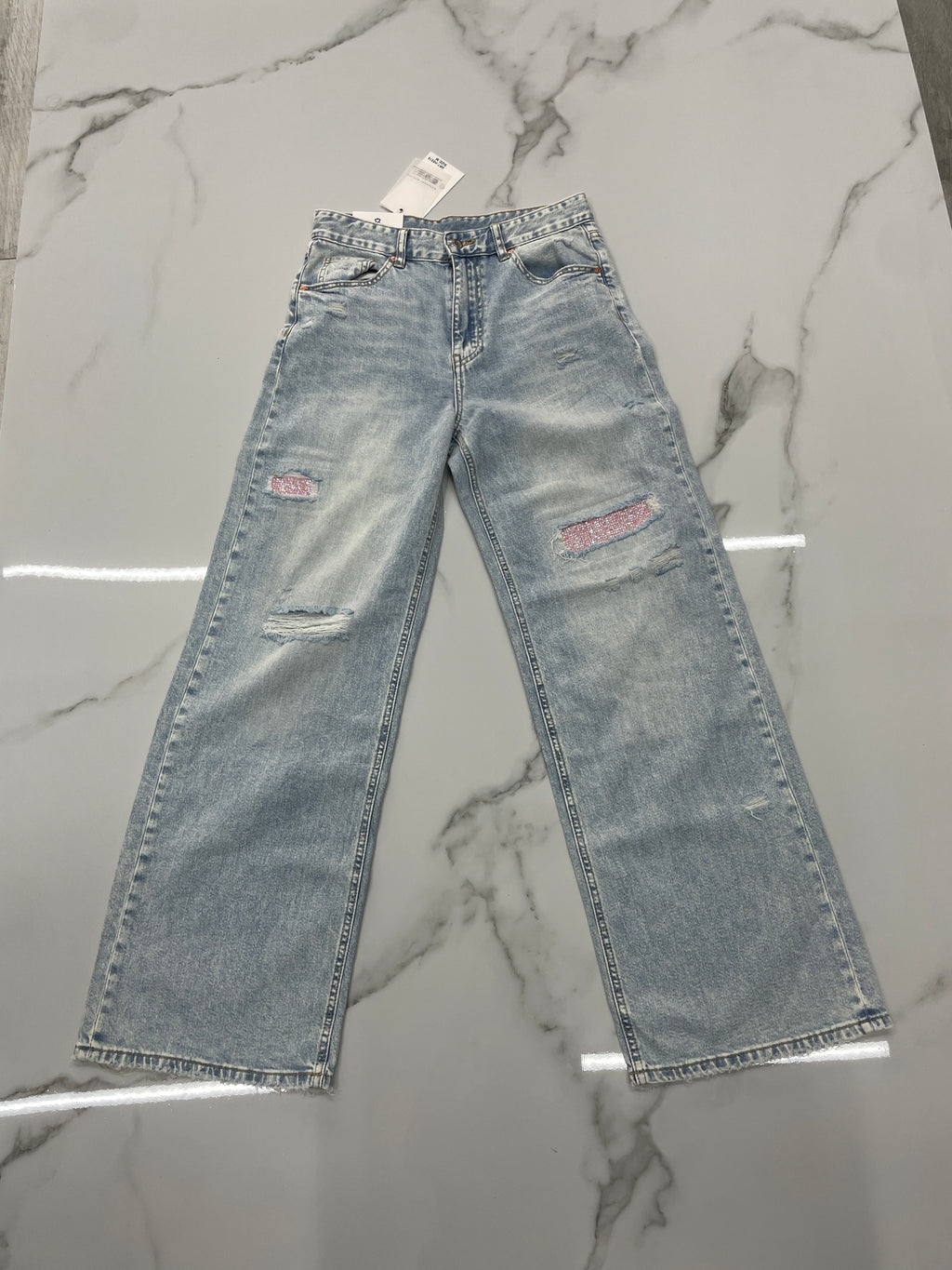 Jeans Tasca Rosa