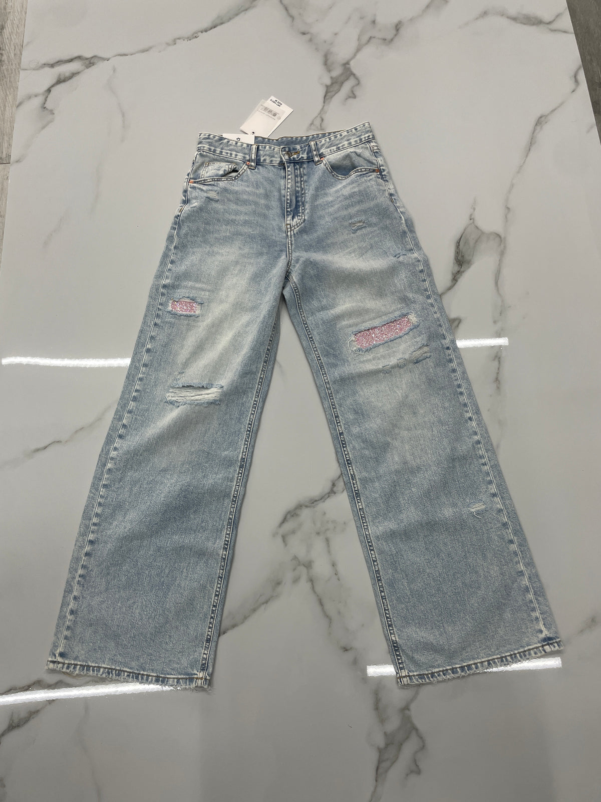 Jeans Tasca Rosa