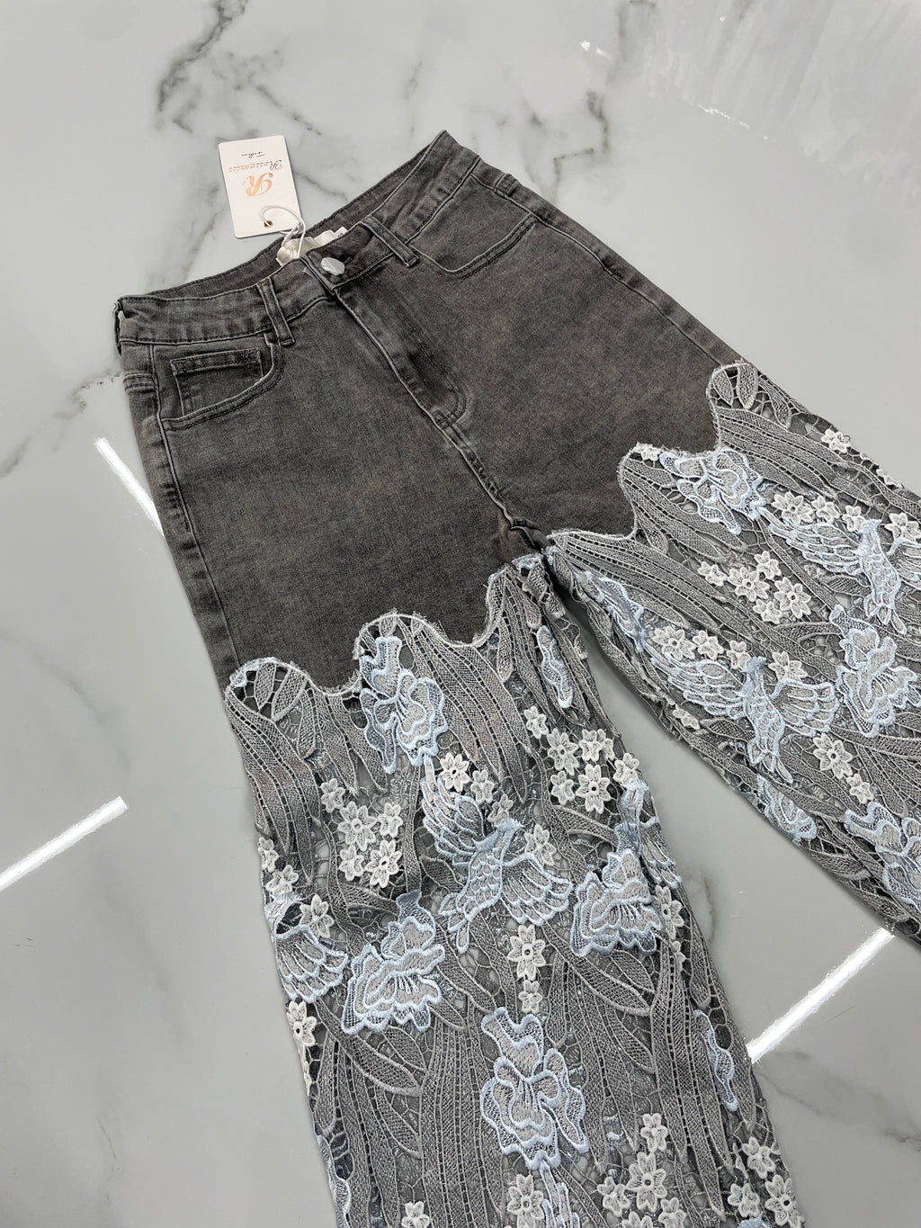 Jeans Fiore 🌷 Grigio