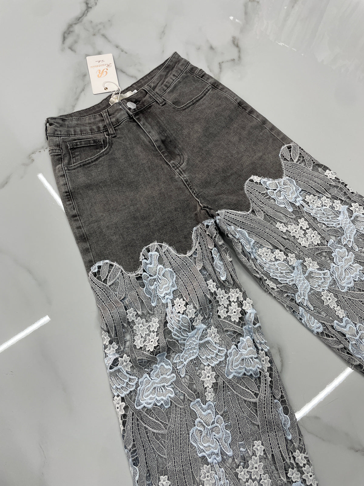 Jeans Fiore 🌷 Grigio